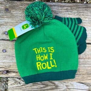 NWT kids’ tractor toboggan/beanie